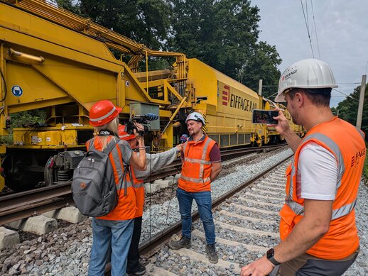 Eiffage Infra-Rail Interview in Emmerich